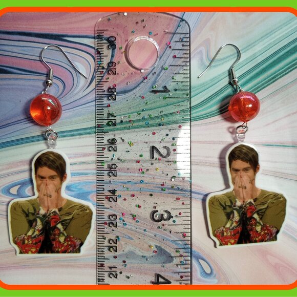 Stefon SNL Bill Hader Earrings Weekend Update Saturday Night Live - Picture 4 of 4